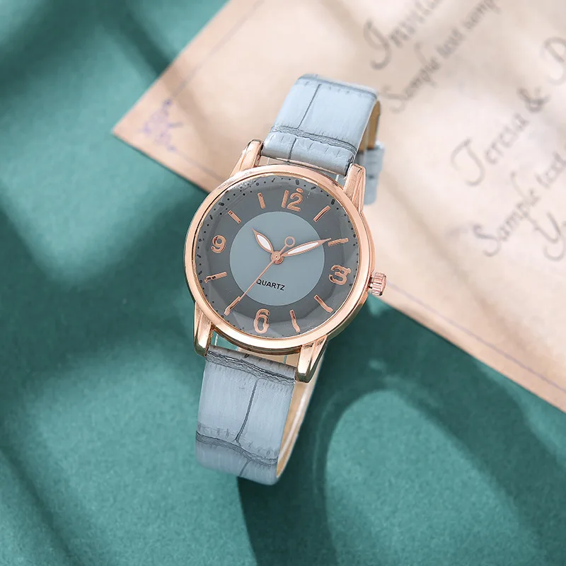 

Женские кварцевые часы с кожаным ремешком, многоугольное стекло, роскошные женские наручные часы, кварцевые креативные модные часы с циферблатом, Reloj Часы