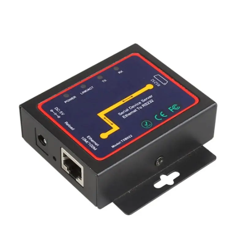 ABZZ-RJ45 To RS232+RS485 Converter Device Server TCP/RTU/UDP RJ45 To RS232+RS485 Connector