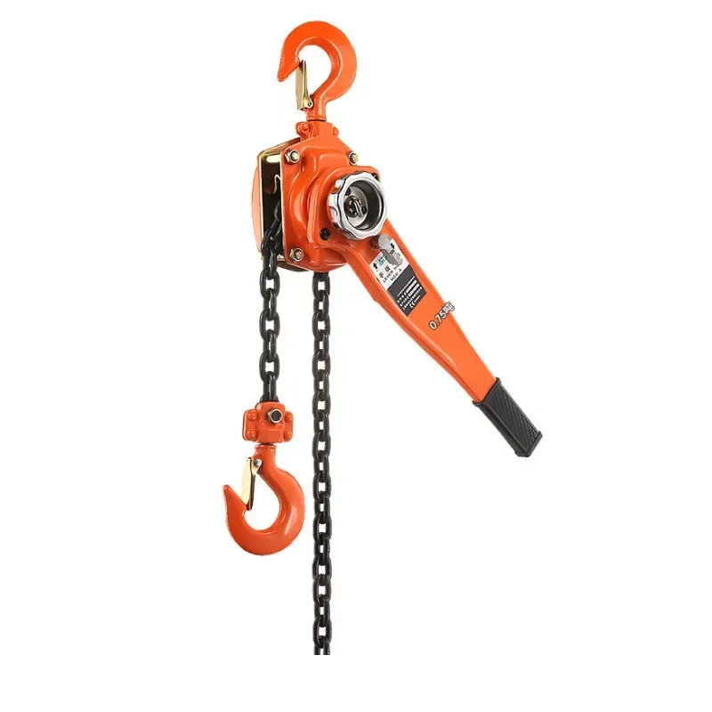 Hand Hoist Back Chain Hand Hoist 0.75/1.5t Plate Tightener Hand Plate Hoist