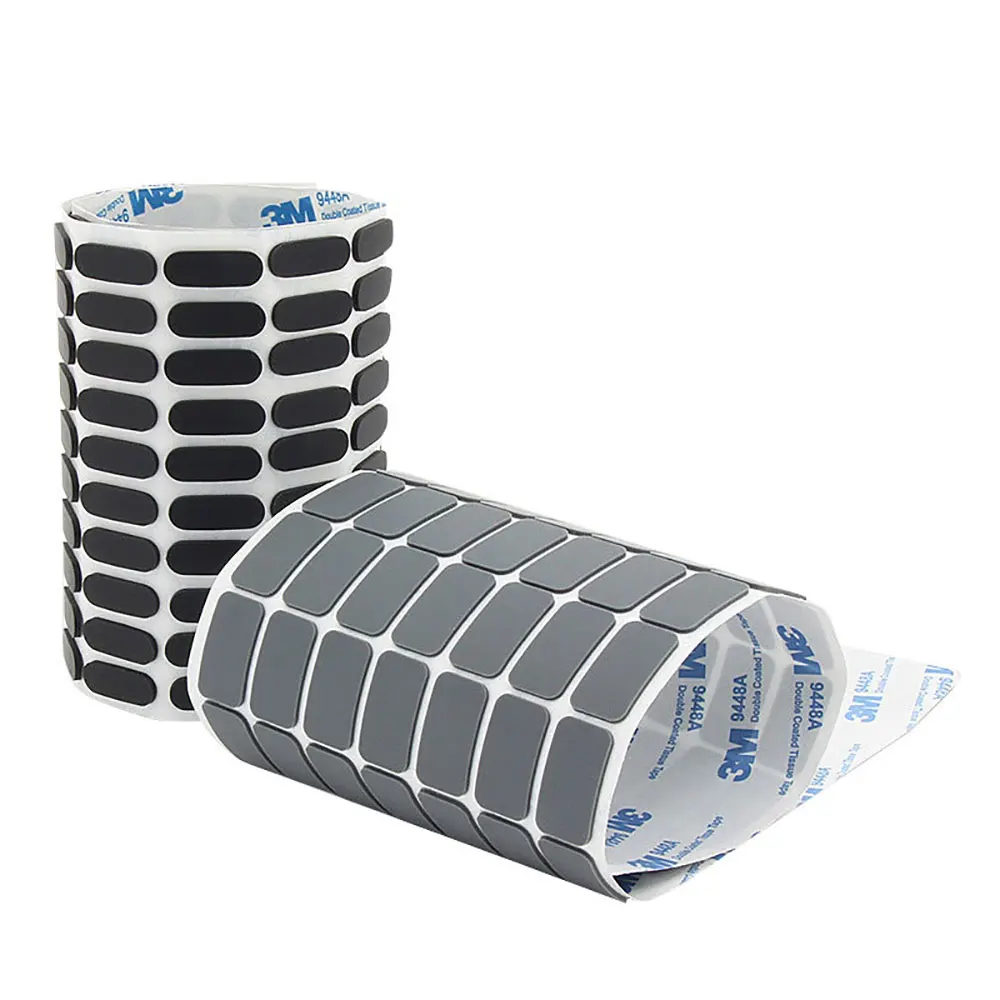 SW 자가 접착 실리콘 충돌 방지 패드 미끄럼 방지 스펀지 매트 도어 스토퍼 댐퍼 방음 가구 패드 쿠션