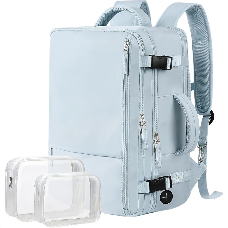 

Travel Backpack for Women Light Blue