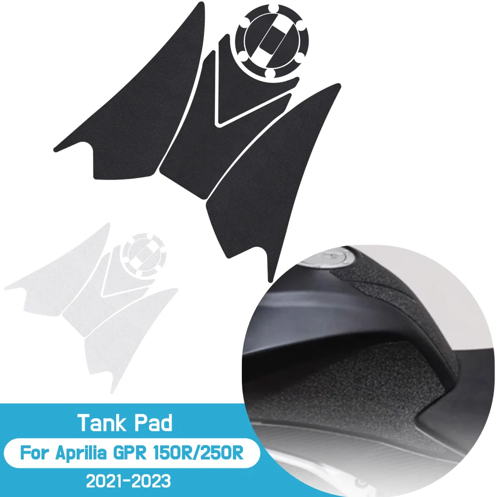 

For Aprilia GPR 150R 250R 2021-2023 GPR150R Side Tank Pad Oil Gas Fuel Protector Cover PVC Sticker Decal Motor Accessories