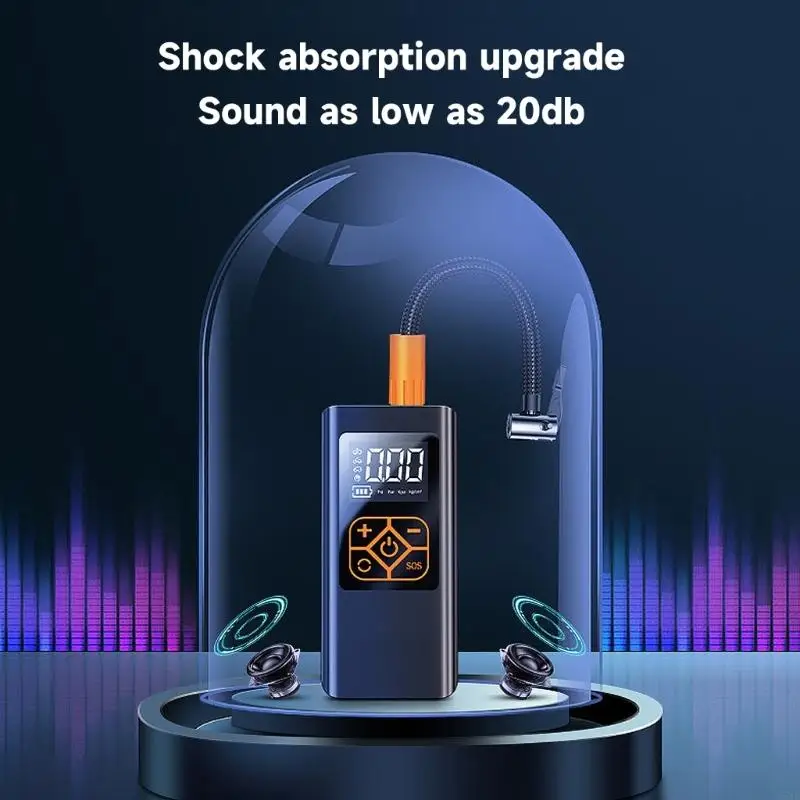 B5xD نارية نارية ضاغط الهواء اللاسلكي مضخة مضخة الإطارات مضخة الإطارات #5