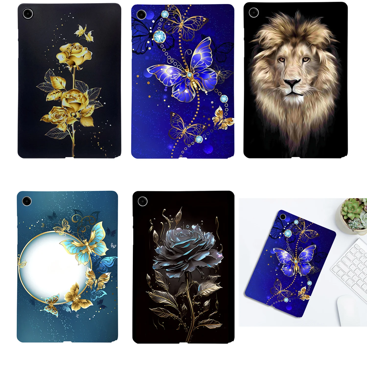 Funda de silicona para tableta iTel VistaTab 30 Tecno Megapad Infinix Xpad 20 11 pulgadas Xpad GT 13 pulgadas TPU carcasa trasera negra