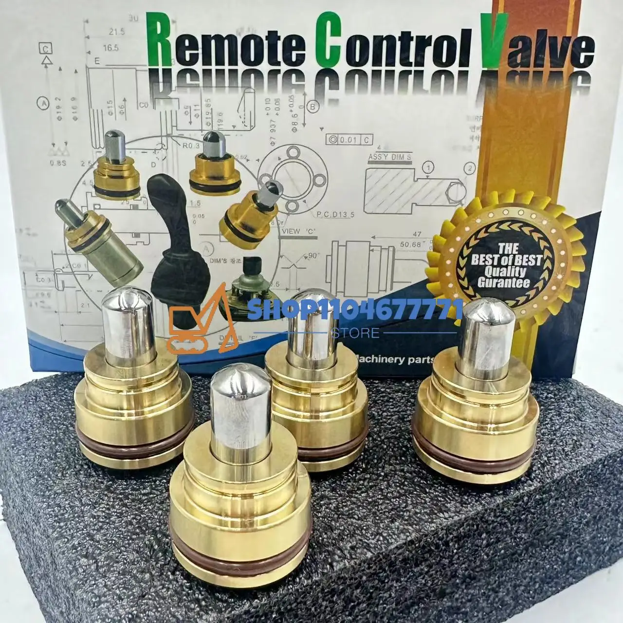 Per Takeuchi TB016 4 pz/lotto joystick maniglia bullet da passeggio Escavatore