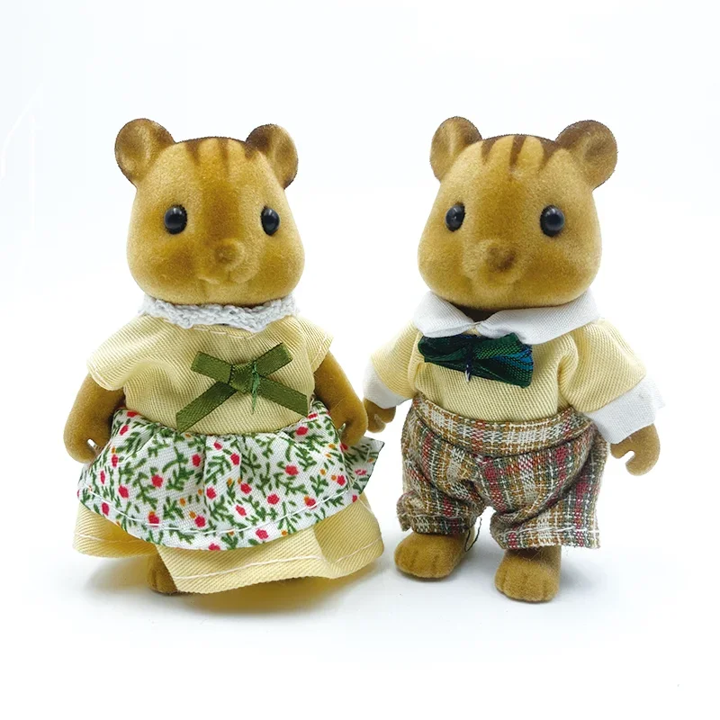 Waldtierfamilie 1_12 Puppenhauszubehör Mini_yythk