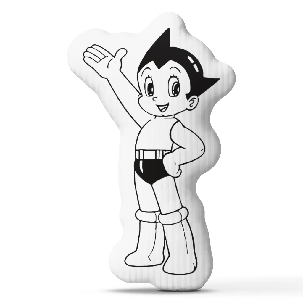 Astroboy Robot boy Funny Pillow Cushion Irregular Stuffed Throw Pillow Home Decor Gift Sofa Bed
