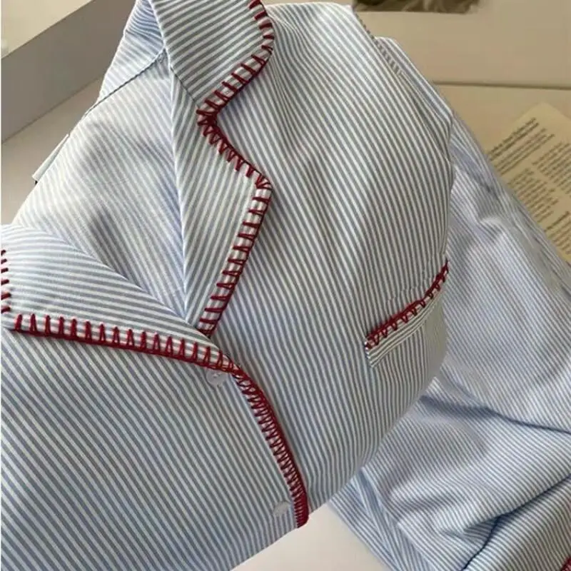 여성용 파자마 세트 여성용 따뜻한 겨울 파자마 루즈하고 캐주얼한 패셔너블 홈웨어 파자마 귀엽고 부드러운 파자마 세트