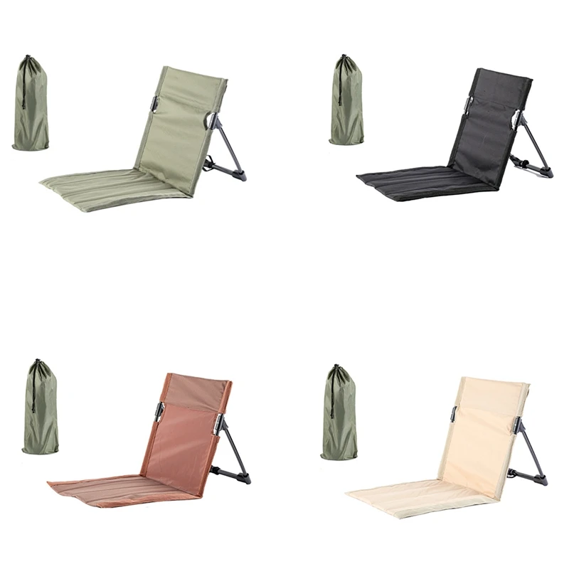 Folding Beach Chair Portable Seat Low Beach Chair Suitable For Fishing, Barbecue, Hiking And Outdoor Activities