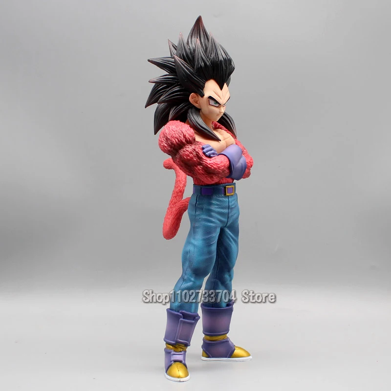 Dragon Ball Super Vegeta Figures SSJ4 Vegeta Action Figures Super Saiyan Anime PVC Model Collection Toys Desktop Decoration Gift