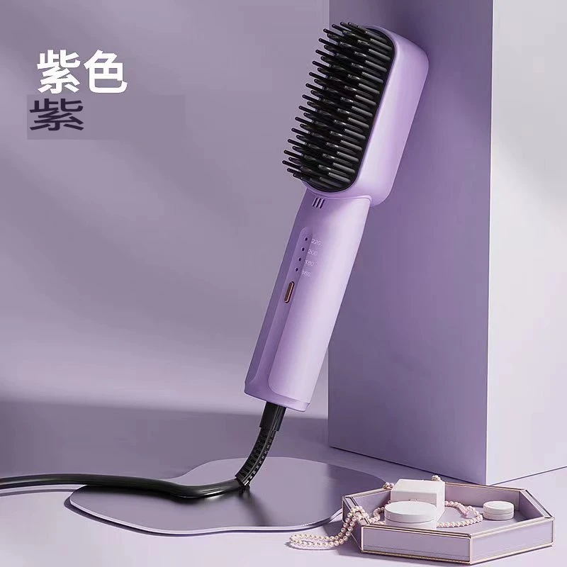 New Goddess Wireless Straight Hair Moisturizing Negative Ion Portable  Mini Comb