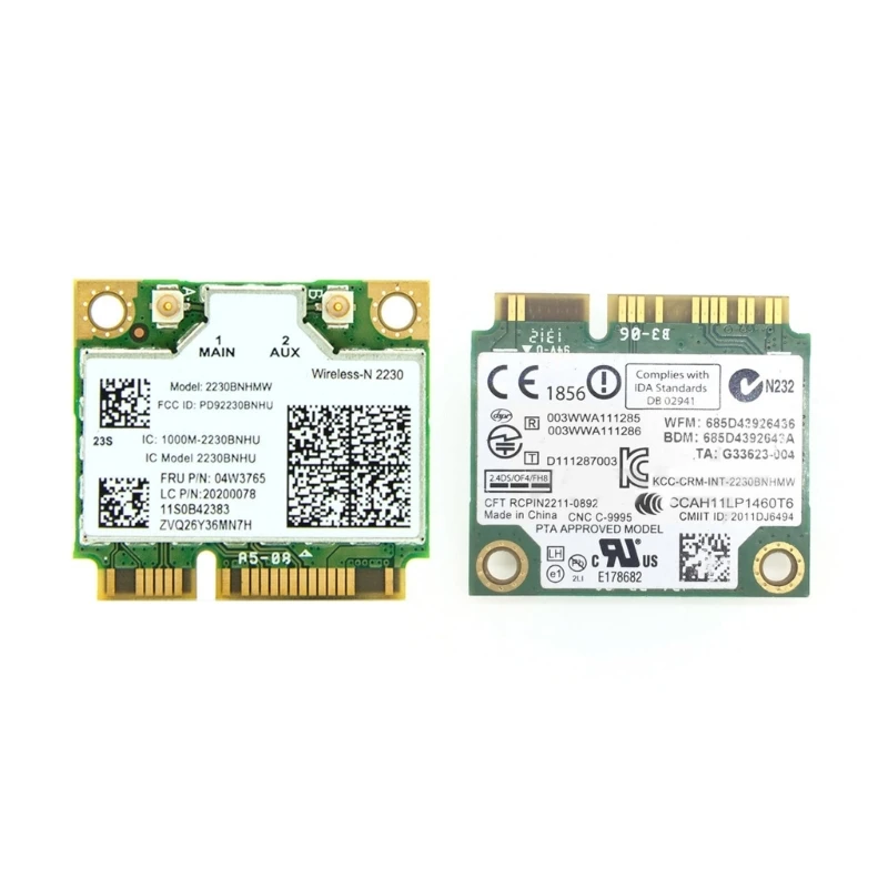 Wifi Card 2230BN 2230BNHMW FRU:04W3765 for S400 B480 Y410 V480 E430 M490 Wireless  Card Bluetooth-compatible4.0