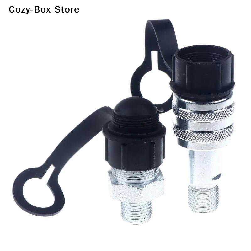 [ZY]M16*1.5 Thread ZG3/8 Hydraulic Quick Coupler Hydraulic Tools Accessories Hydraulic Quick Couplings Set[ZY]