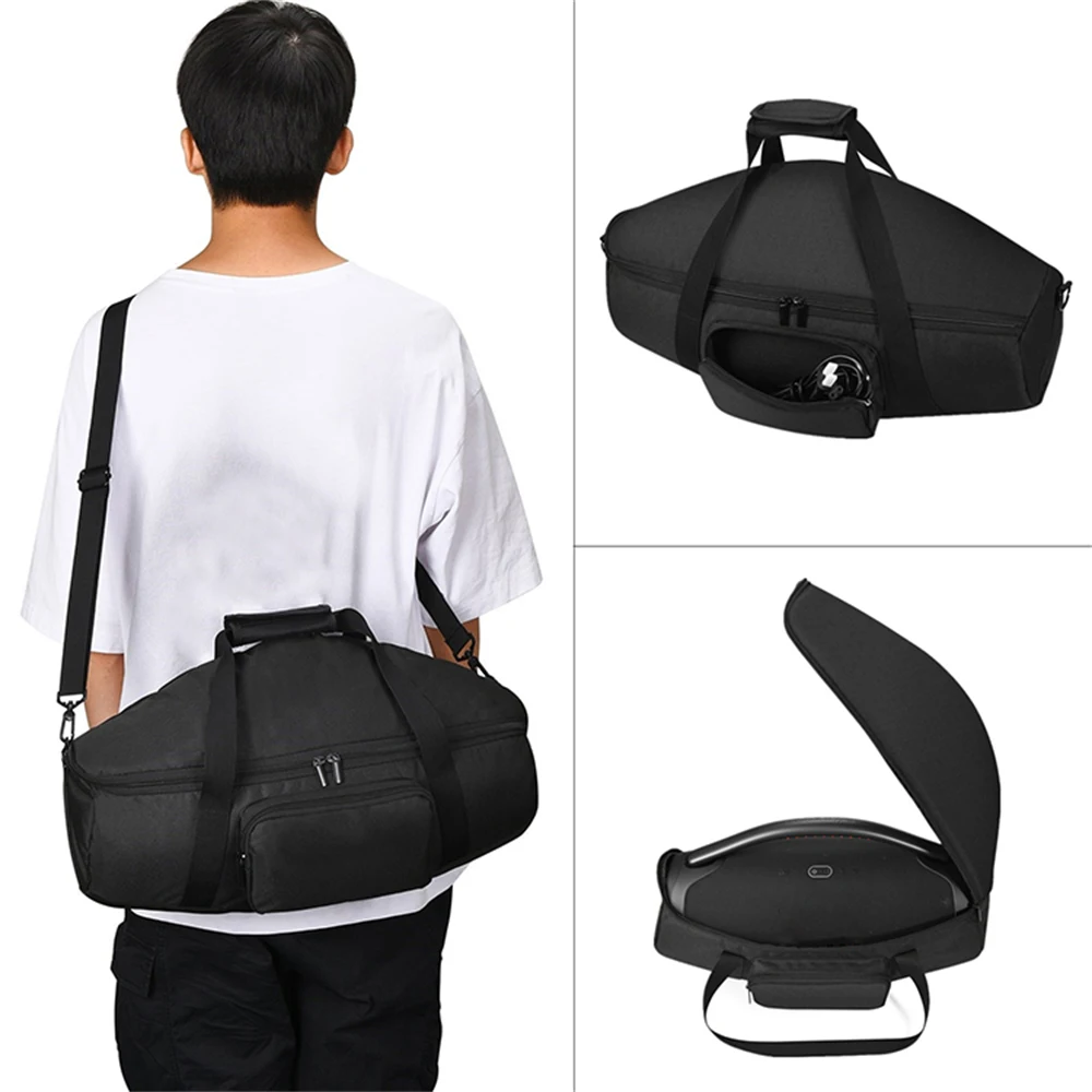 Portable Bluetooth-compatible Speaker Case with Adjustable Strap Carrying Storage Bags Carrying Case for JBL BOOMBOX 3/BOOMBOX 2