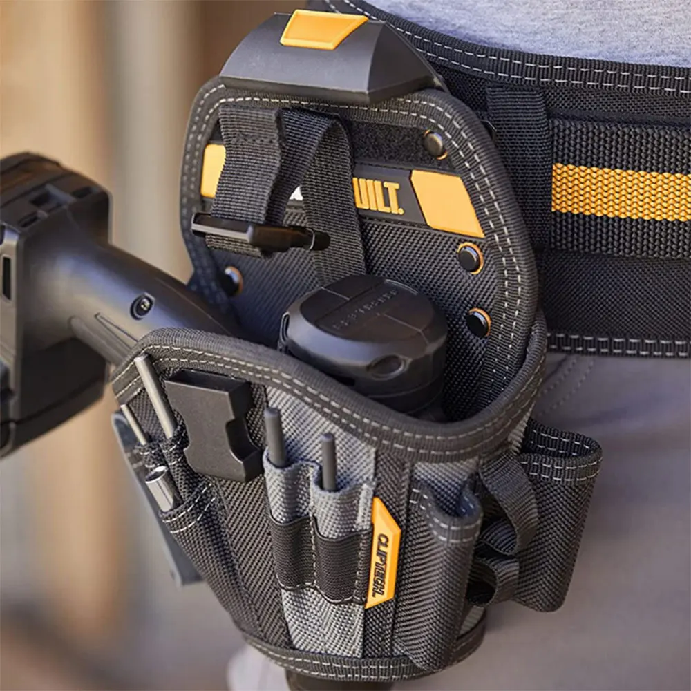 1 قطعة TOUGHBUILT الثقيلة البوليستر الحفر الحافظة الحقيبة مع Cliptech TB-CT-20-L أداة المنظم أداة حقيبة