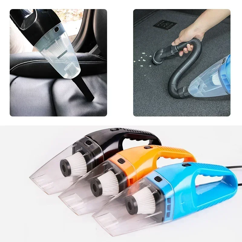 Car High-Suction 2-in-1 Wireless Vacuum Cleaner Wet/Dry Low Noise One-Click Dusting Rechargeable with Accessory Kit Accessories