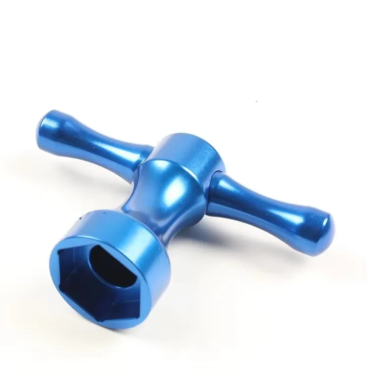 CNC-bearbeiteter Radschlüssel aus Aluminiumlegierung, passend für ROFUN BAJA 5B 5T 5SC 24 mm