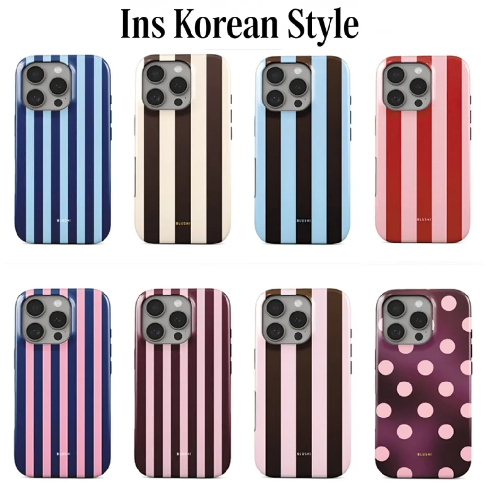 Luxury Y2K Colorful Stripes Phone Case for Samsung Galaxy S2