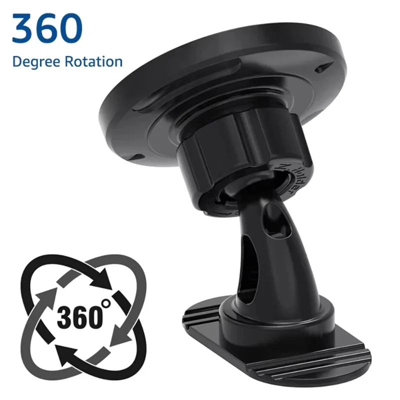 MagSafe Magnetic Car Phone Holder, Adhesive Dashboard Mount Universal for iPhone Samsung