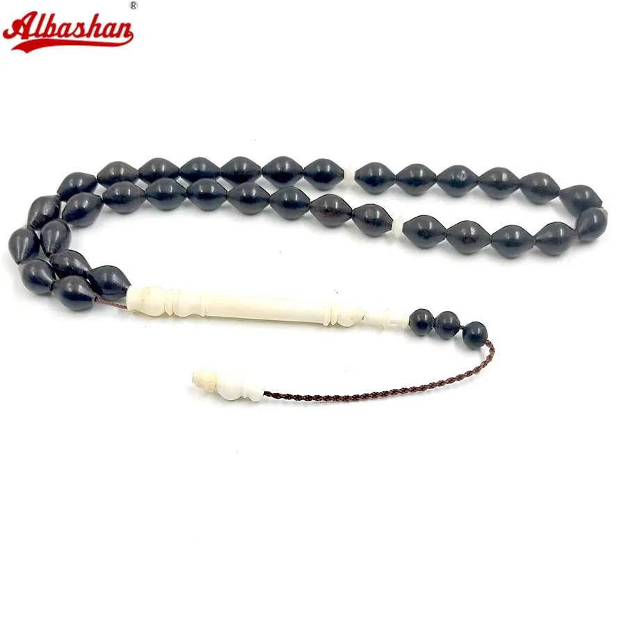 Turkish Tasbih Natural kuka with Camel bone bracelet arabia fashion 33 prayer beads Eid gift islamic accessories