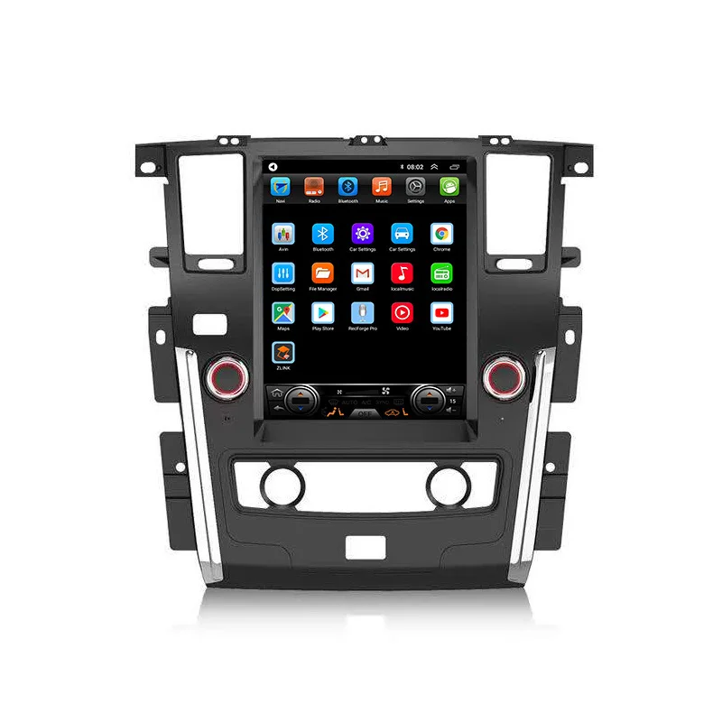 12.1Inch Android Car Navigation for Nissan Patrol Y62 2016，Smart Car Navigation upgrade，Plug and Play, GPS Multimedia Player
