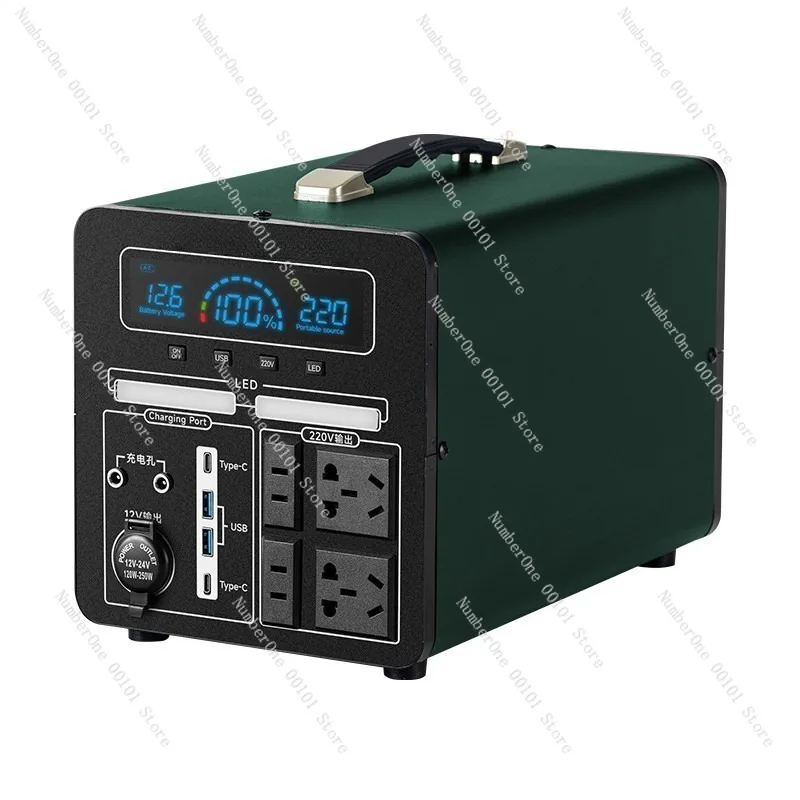 Outdoor Mobile Power Bank for Street Vendors,Camping,Self-Driving Travel and Live Streaming,High-Capacity Emergency Backup Power