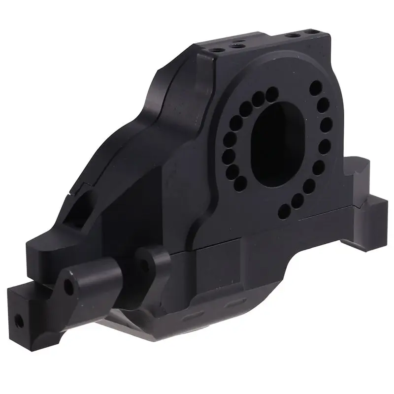 B78B-Aluminum Alloy TRX4 Motor Mount Plate For Defender TRX6 Upgrade Parts For 1/10 RC Crawler Car TRX-4 Black