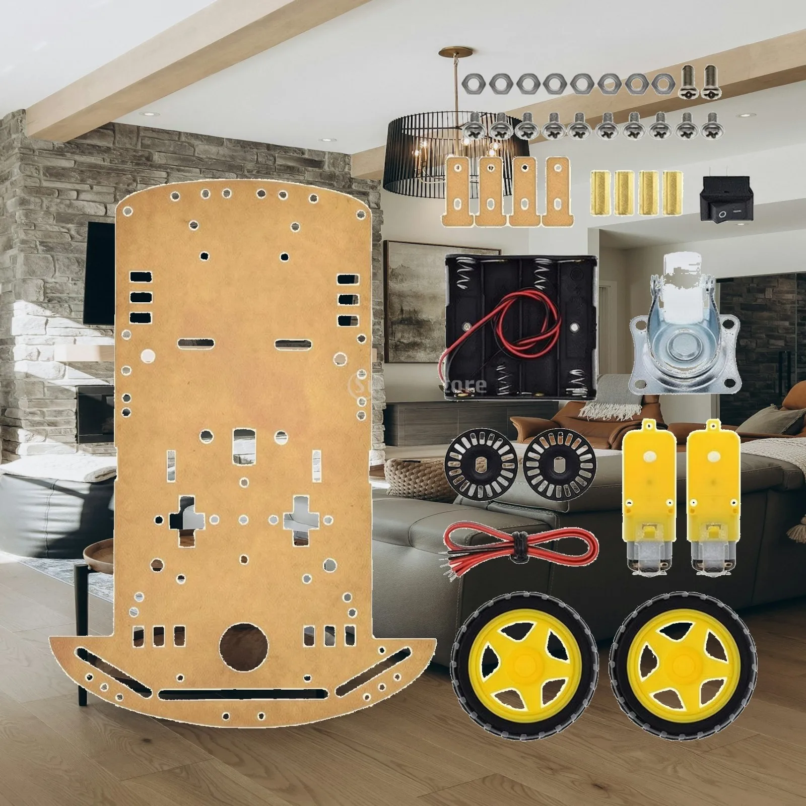 diy-robot-car-chassis-kit-easy-to-assemble-robot-car-chassis-kit-with-rotary-sensor-expandable-versatile-for-hobbyists