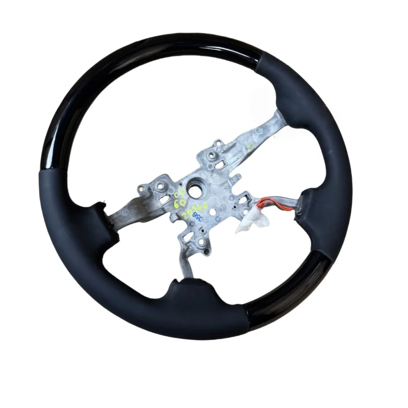 

Suitable for Land Rover Discovery 4 Sport 2 Range Rover Sport Piano Lacquer Black Mahogany Solid Wood Steering Wheel
