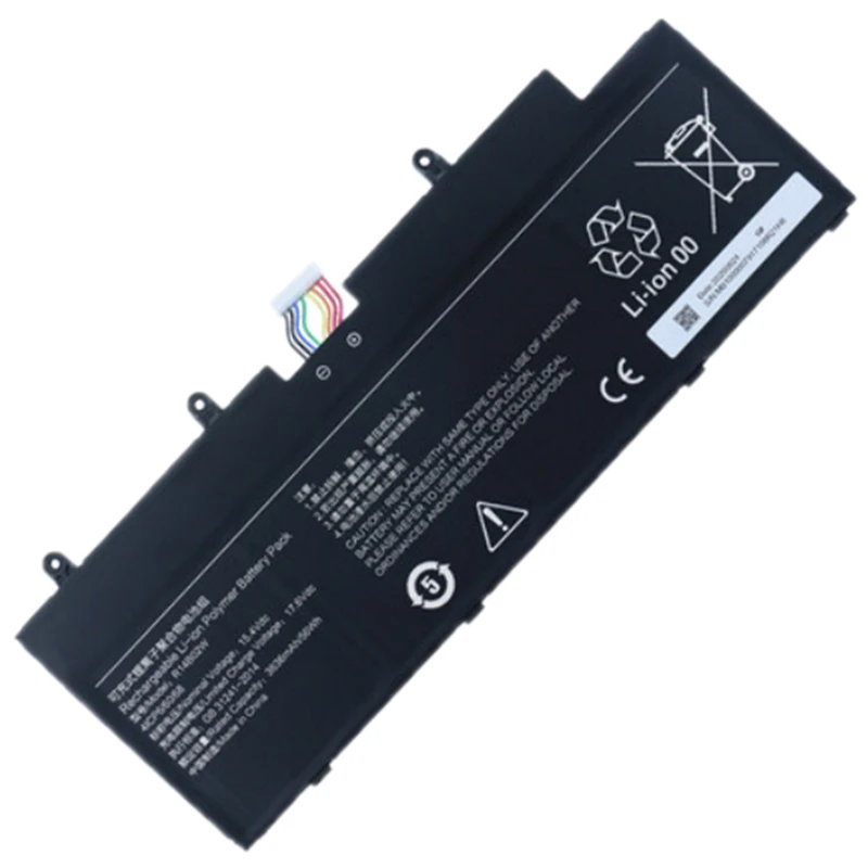 R14B02W Laptop Battery 15.4V 56Wh 3636mAh For Xiaomi Mi RedmiBook Pro 14 2021 RMA2201-AG XMA2006-BJ