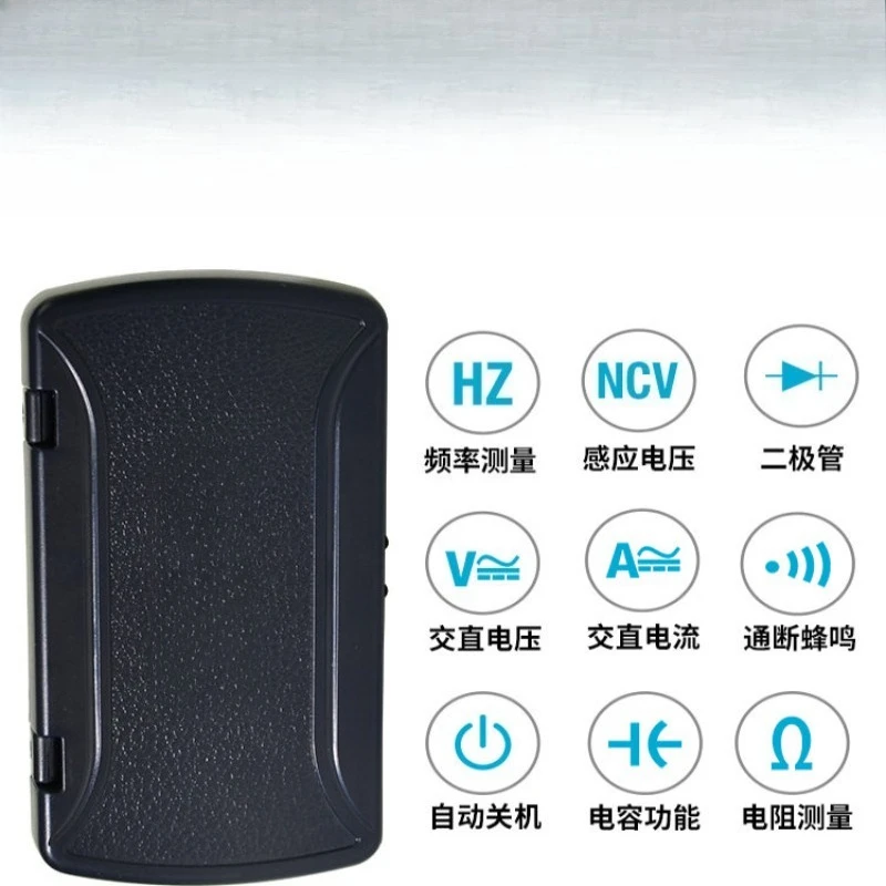 EM3085A Anti-Burn Small Digital Multimeter Portable Universal Smart Mini Meter for Electrical Measurement