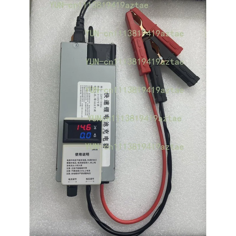 3-15V Adjustable 60A 100A RV Battery Charger For Lead-Acid LiFePO4 Ternary Lithium Batteries