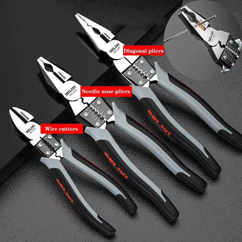 Wire Cutters Multifunctional Wire Cutters Diagonal Nose Pliers Hardware Tools Wire Cutters Electrician Tools Hand Tools