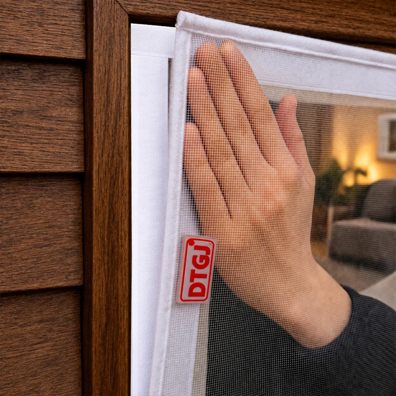 Fenster-Moskitonetz für nach innen öffnende Fenster, selbstklebende Installation, abnehmbares Anti-Moskito-Netz, einfach anzubringen, atmungsaktiv