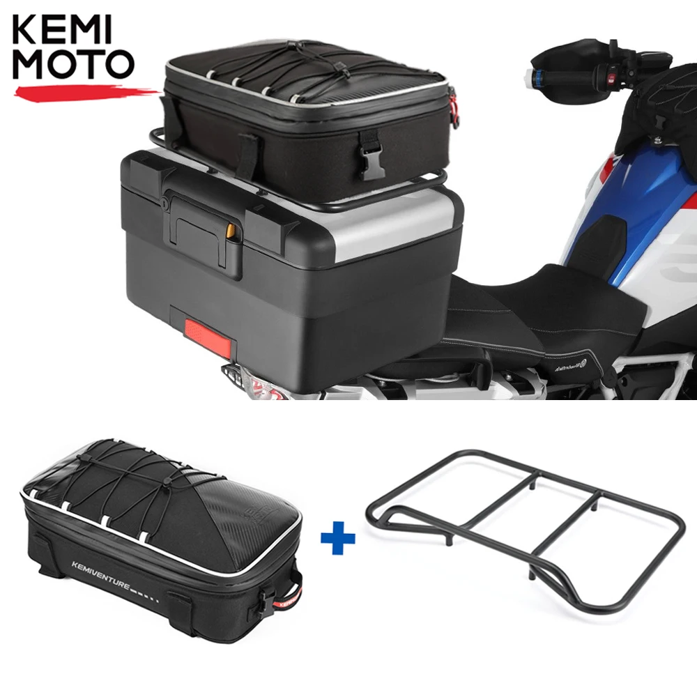 KEMIMOTO Für BMW R1250GS R1200GS F750GS F850GS R1200 GSR ADV ADVENTURE Topcases-Gepäckträger, Heckgepäcktaschen, Vario-Kofferhalterungen