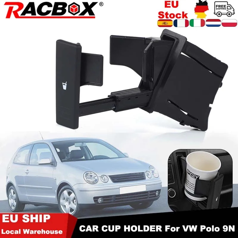 6Q0858602E Car Cup Holder Dashboard Cup Holder For VW Polo 9N 2002 2003 2004 2005 2006 2007 2008 2009 2010 Water Cup Bracket