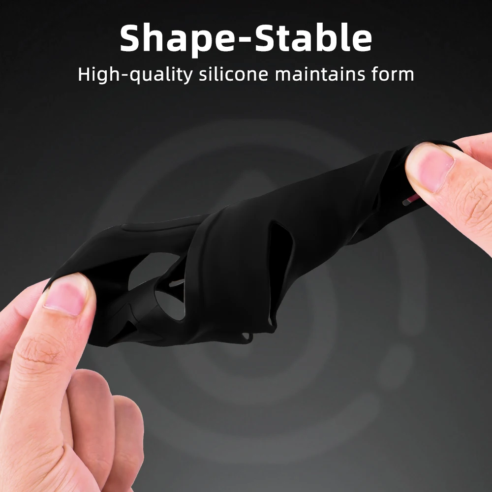 حافظة واقية من Flymile لهاتف Insta360 X5 غطاء من السيليكون مقاوم للصدمات وغطاء ناعم ملحقات كاميرا الحركة البانورامية