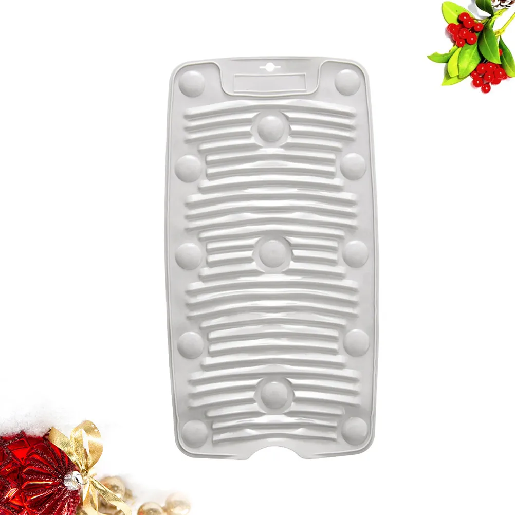 

Foldable Grey Laundry Washboard Plastic Suction Cup Anti-Slip Cleaning Board for Clothes Underwear Bathroom Use