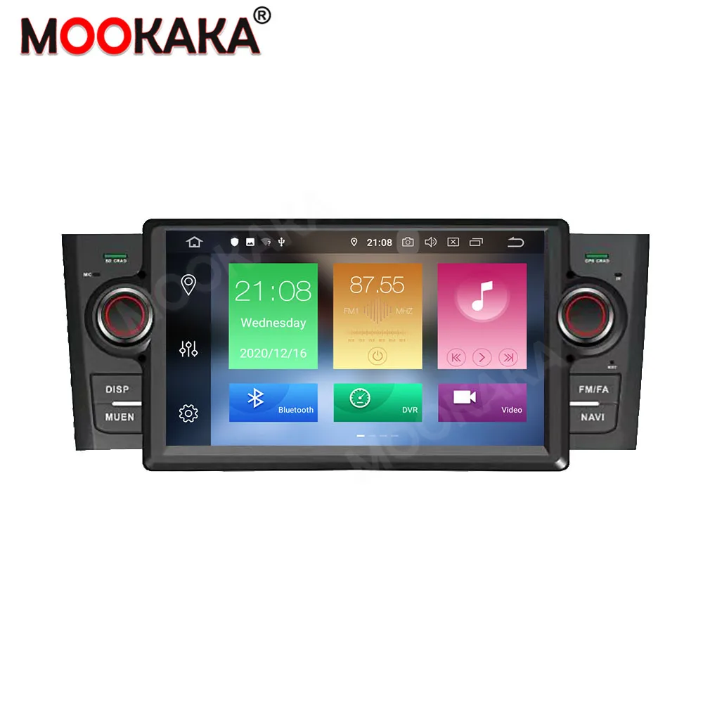 7 Inch Car Radio For Fiat Punto 2005-2009 Linea 2007-2011 Carplay Android Auto Multimedia Player GPS Navigation Head Unit Screen