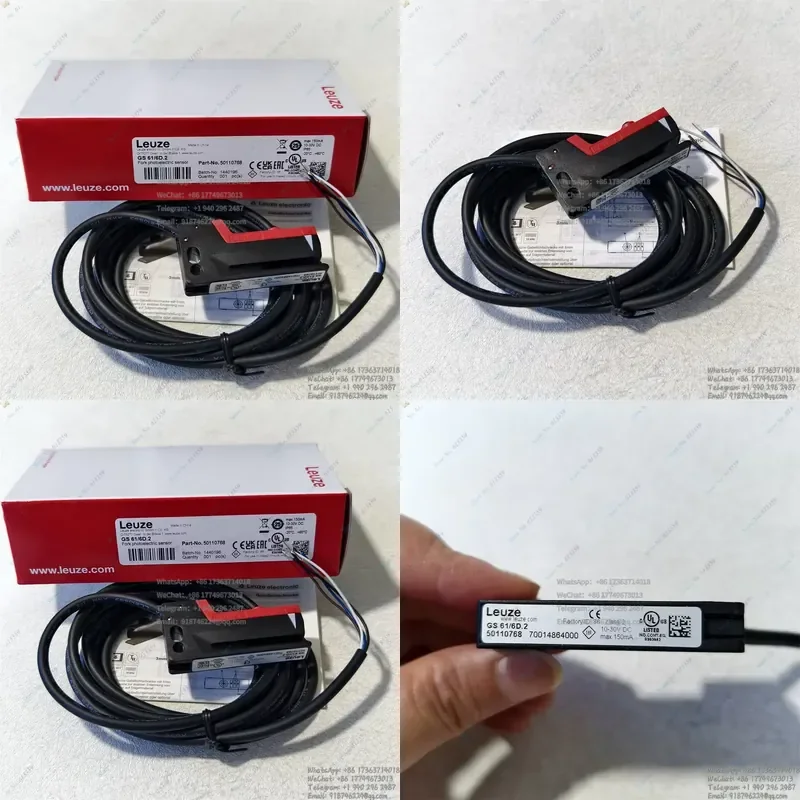

GS 61/6D.2 50110768 LEUZE New Fork Photoelectric Sensor