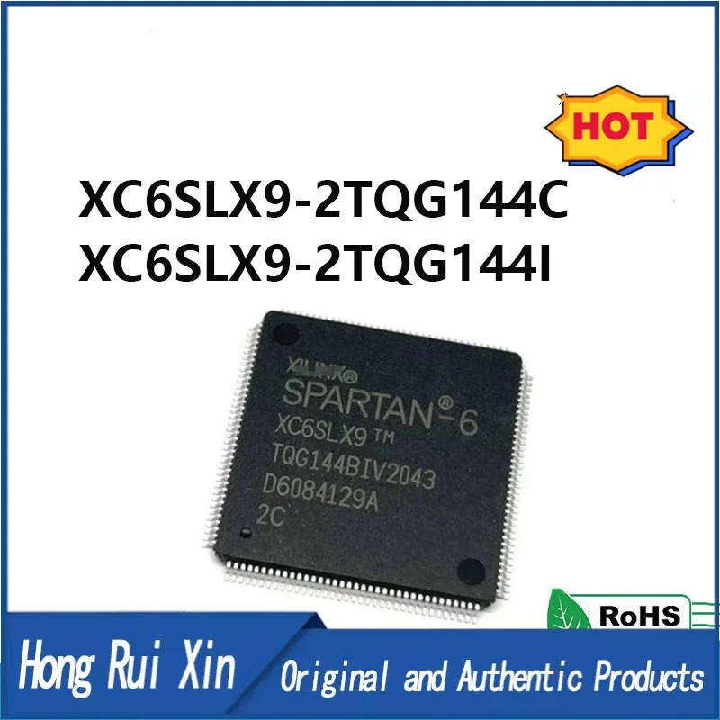 100% NEW XC6SLX9-2TQG144I XC6SLX9-2TQG144C XC6SLX9-2TQG144 XC6SLX9 LQFP-144 Programmable logic device chip IC CPLD FPGA In stcok