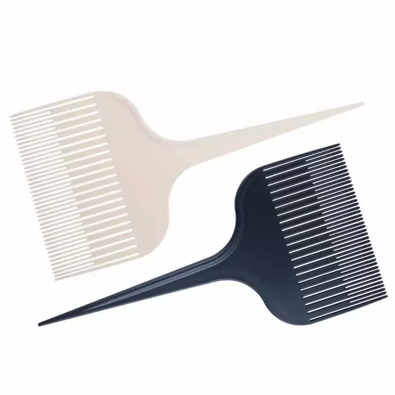 Hair Color Brush Hair Dyeing Highlighting Teasing Hairdressing Comb Fine Tooth Weave Rat Tail Comb for Salon Hair Styling Tool