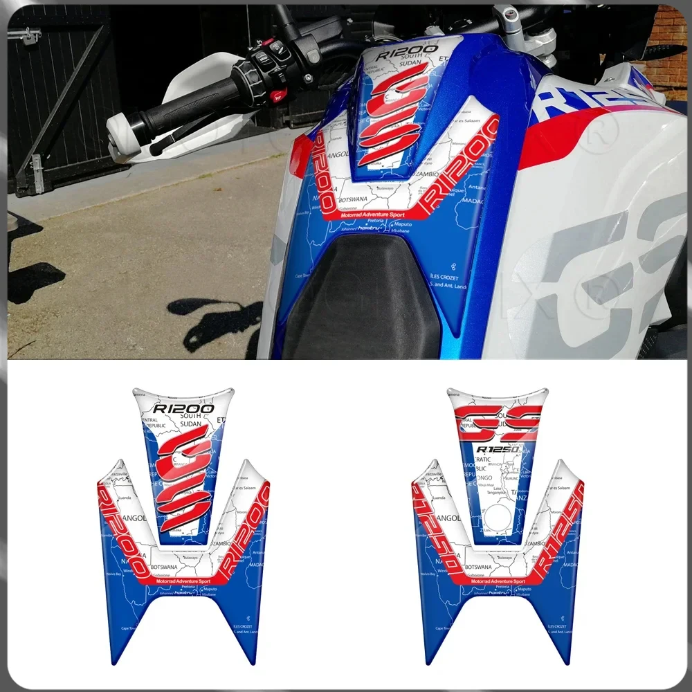 

Для мотоцикла BMW R1250GS R1250GS Rally HP 2018-2022 (не ADV) модификация мотоцикла, защитная наклейка на топливный бак