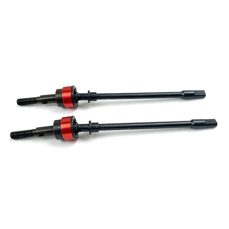 Steel Metal Front And Rear Axle Drive Shaft CVD For Axial SCX10 1/10 RC Crawler Car Upgrade Parts