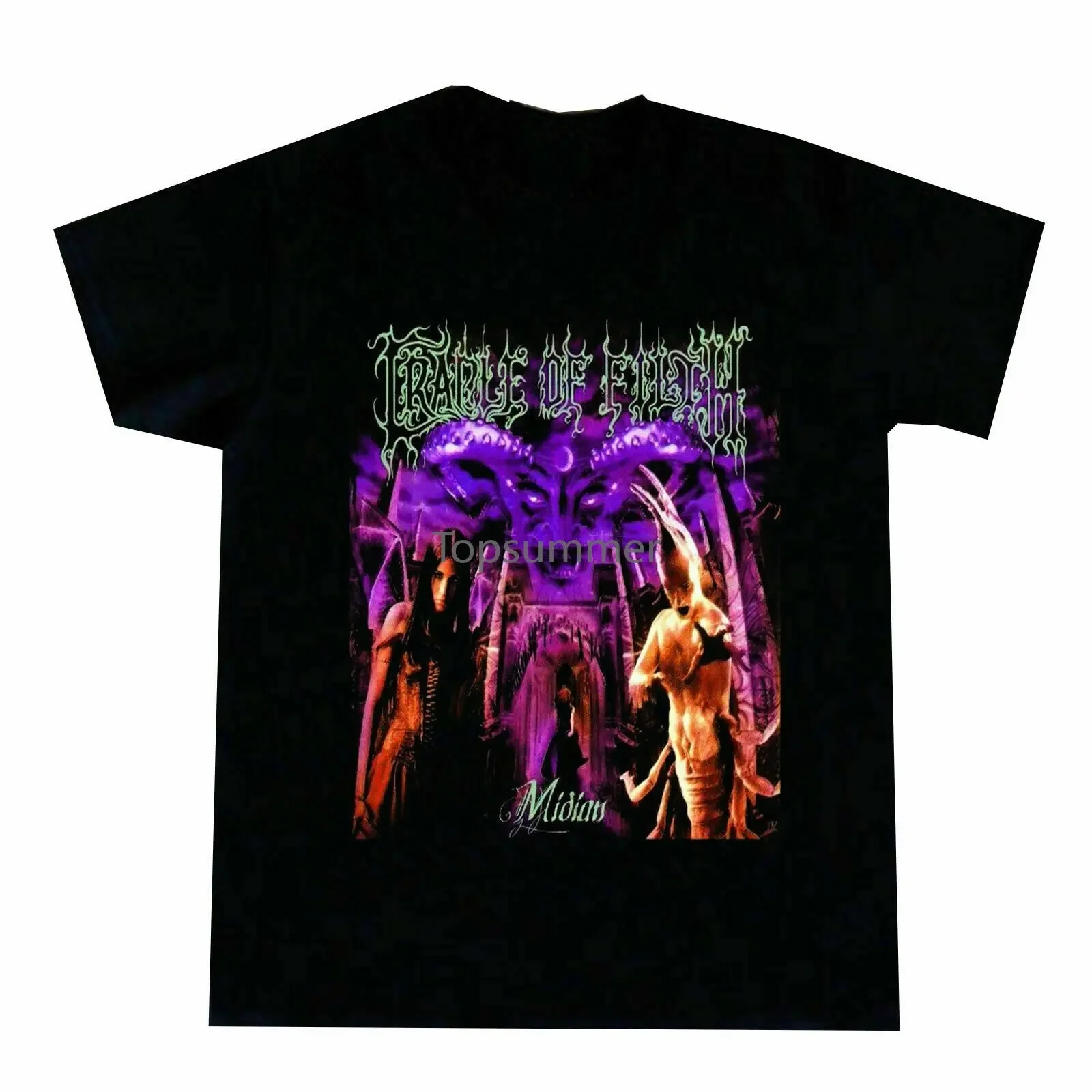 

New Cradle Of Filth Shortsleeve Tortured Soul Asylum T-Shirt S-5Xl