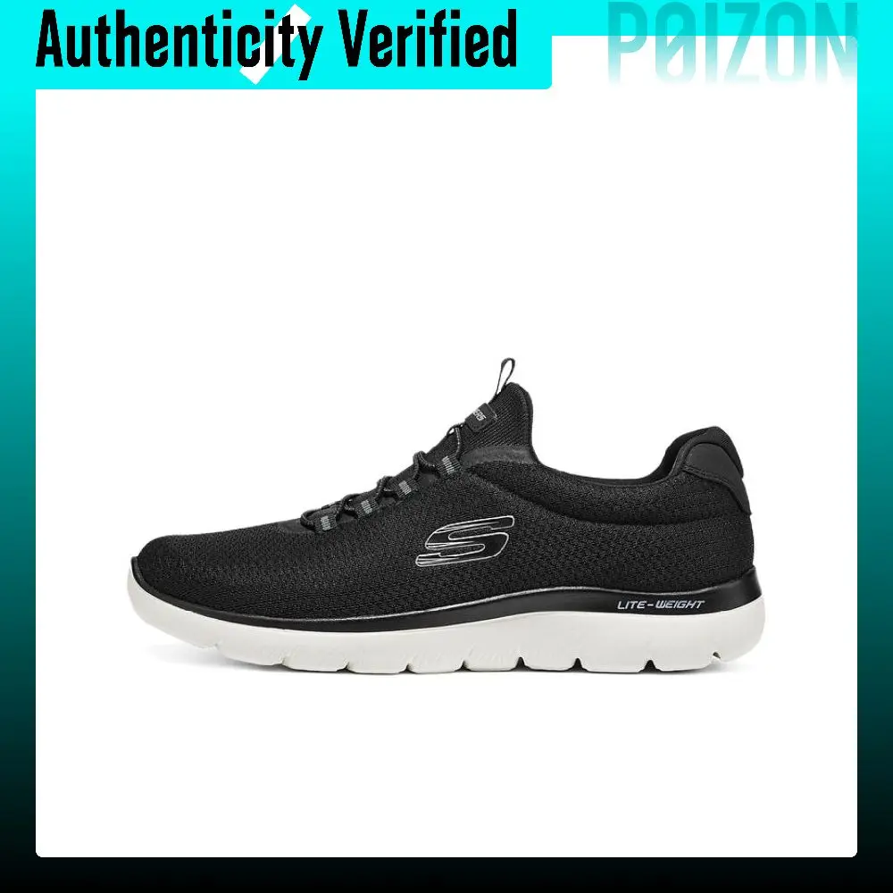 Skechers Summits Low top Walking Shoes Men's Black 233049-BKW