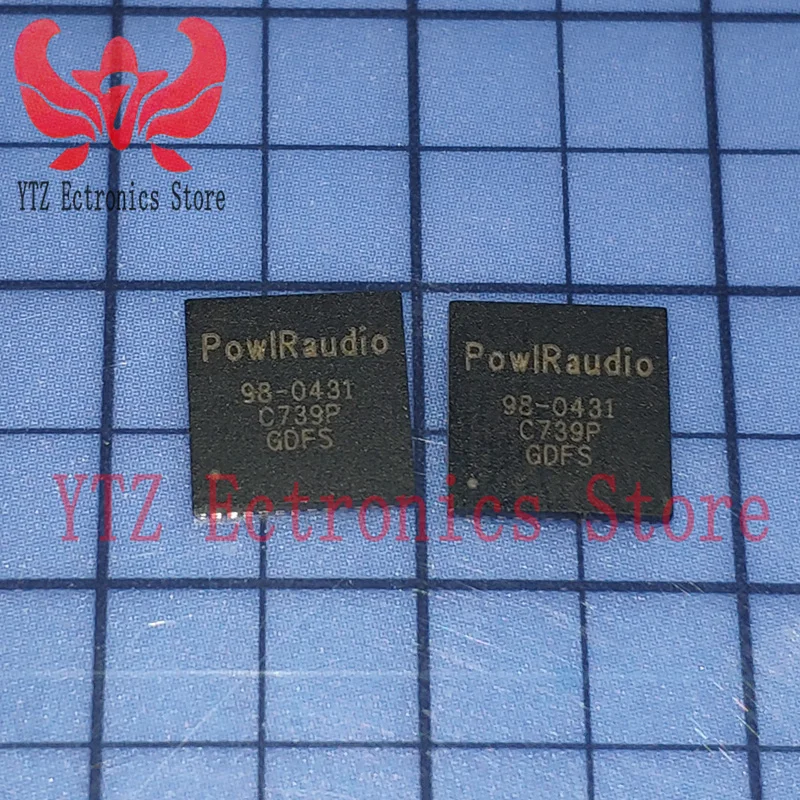 IR98-0431 QFN Chip PowIRaudio Eew Spot: דירוג, תיאור וניתוח טכני של מיקרו-מעגל מובנה למשתמשים מקצועיים