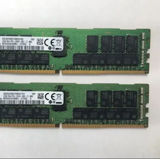 

1pcs for M393A4K40BB2-CTD6Q 32G PC4-2666V 32G REG server memory