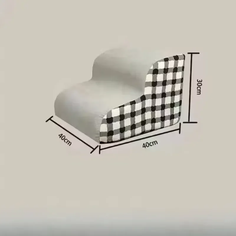 Pet Stairs High Elastic Sponge 3 Steps Anti Slip Dog Ramp Gentle Slope Ladder For Sofa High Bed Furniture