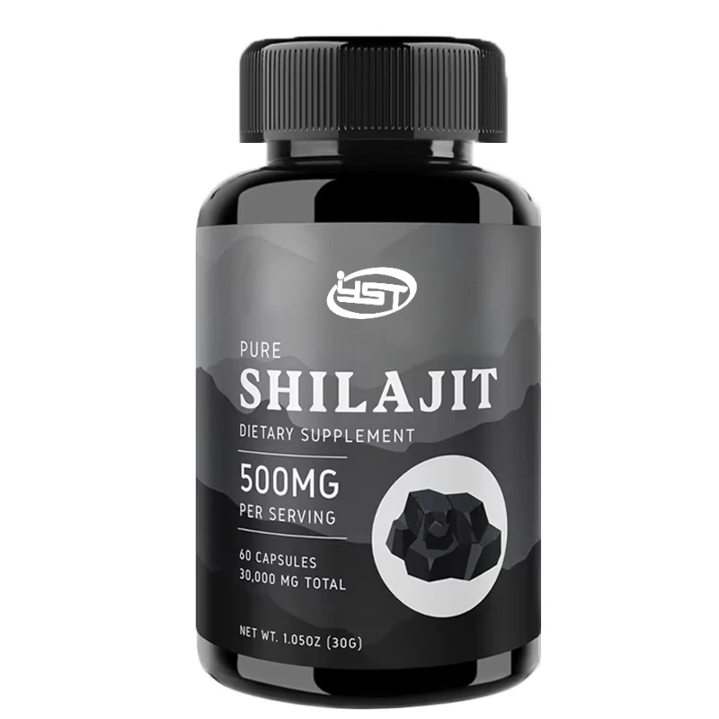 Capsules de Shilajit pur de l'Himalaya, complément alimentaire pour le soutien immunitaire, contenan